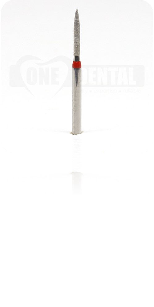 Diamond Bur FG Flame 862 012 – Fine (Red)