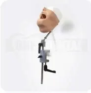 Manikin 3/4 Head MQD & Bench Mount & Drainage Mask(سر مانکن 3/4 مدل MQD با پایه رومیزی و ماسک تخلیه (بدون مانکن اصلی)
